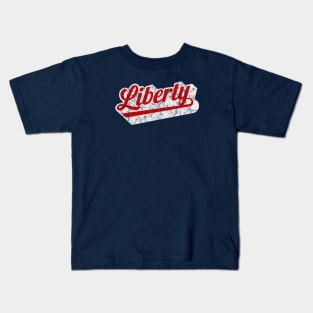 Show Your Support for LIberty with this vintage design Kids T-Shirt